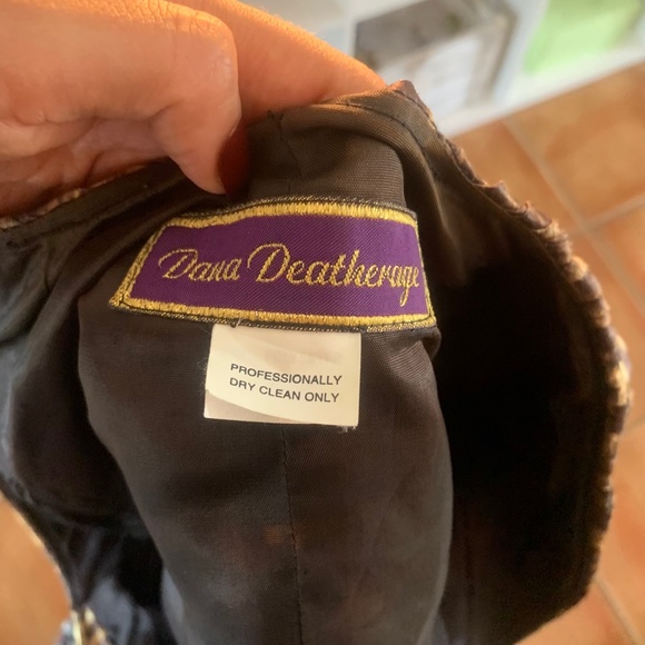 VINTAGE Dana Deatherage cheetah short jacket - Picture 5 of 6